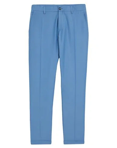 Patrizia Pepe Man Pants Pastel Blue Size 32 Polyester, Virgin Wool, Elastane