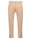 Patrizia Pepe Man Pants Sand Size 32 Cotton, Elastane In Neutral