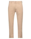 Patrizia Pepe Man Pants Sand Size 36 Cotton, Elastane In Beige