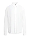 Patrizia Pepe Man Shirt Off White Size 40 Viscose