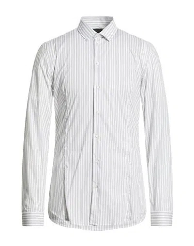 Patrizia Pepe Man Shirt White Size 46 Cotton, Elastane