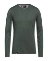 Patrizia Pepe Man T-shirt Military Green Size M Lyocell, Cotton In Green
