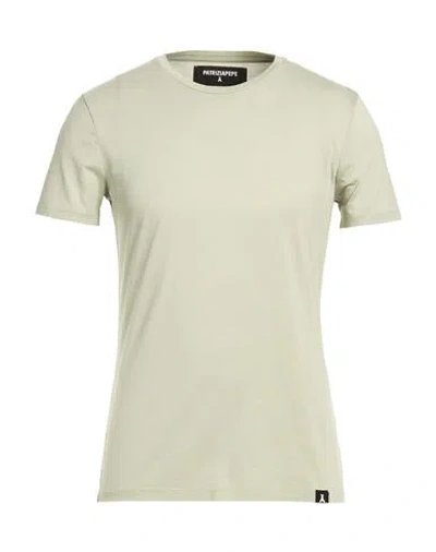Patrizia Pepe Man T-shirt Sage Green Size Xxl Lyocell, Cotton