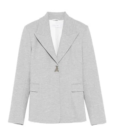PATRIZIA PEPE MÉLANGE-EFFECT BLAZER