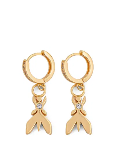 Patrizia Pepe Micro Fly Earrings In Gold