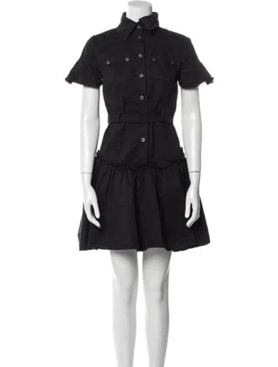 Pre-owned Patrizia Pepe Mini Dress In Blue