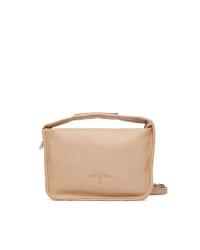 Patrizia Pepe Mini Fashionista Handbag In Warm Skin
