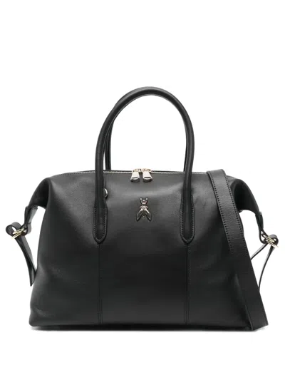 Patrizia Pepe New Business Shoulder Bag In Black