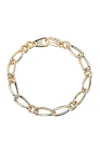 Patrizia Pepe New Chain Necklace In Aluminum And Brass