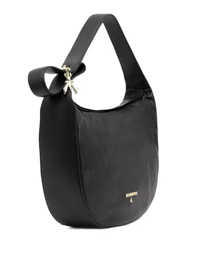 Patrizia Pepe New Moon Leather Tote Bag