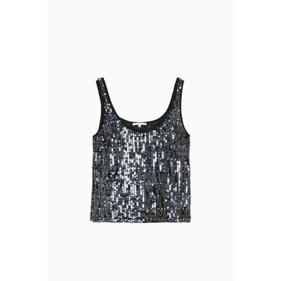 Patrizia Pepe Nylon Tank Women's Tops In Black