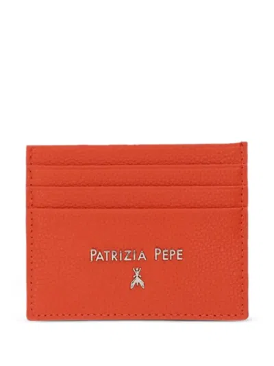 Patrizia Pepe 텍스처 카드홀더 In Orange