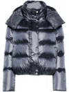 Patrizia Pepe Padded Jacket In Gray