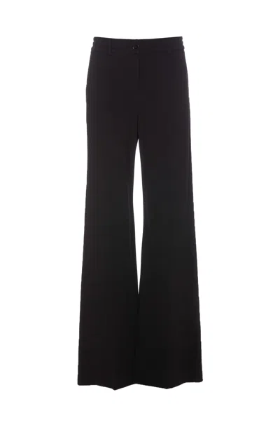 Patrizia Pepe Palazzo Pants  In Black