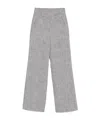 Patrizia Pepe Palazzo Trousers In Gray