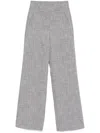 Patrizia Pepe Palazzo Trousers In Grey