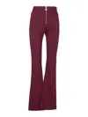 Patrizia Pepe Essential Pants In Purple