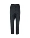 Patrizia Pepe Pleated Zipper Casual Pants In Black