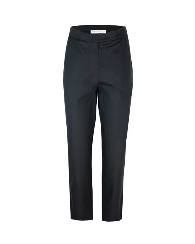 PATRIZIA PEPE BLACK CIGARETTE TROUSERS