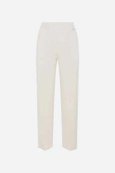 Patrizia Pepe Pantalone Beige In Marrone
