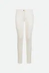 Patrizia Pepe Pantalone Bianco In Bianco
