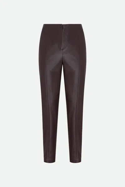 Patrizia Pepe Pantalone Bordeaux In Viola