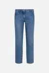 Patrizia Pepe Pantalone Denim Blu In Blu
