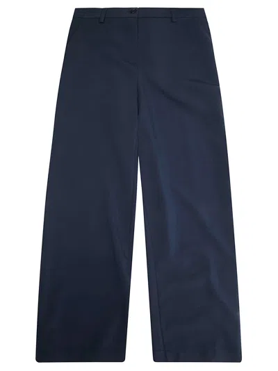 Patrizia Pepe Pantalone Fluido In Blue