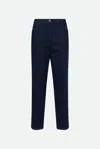 Patrizia Pepe Pantalone High Rise Blue In Blu
