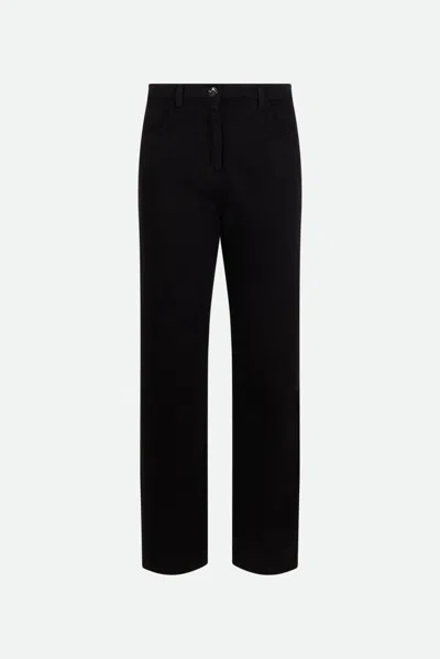 Patrizia Pepe Pantalone Nero In Bianco