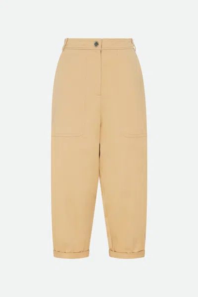 Patrizia Pepe Pantalone Ocra In Giallo