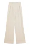 Patrizia Pepe Light Beige Tailored Pants In Beige