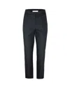 Patrizia Pepe Pleated Zipper Casual Pants In Black