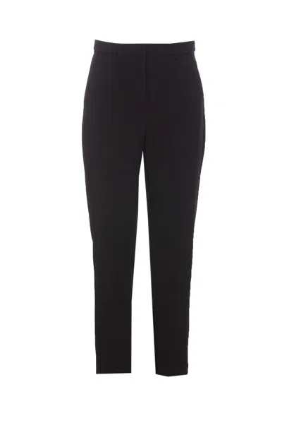 Patrizia Pepe Slim Pants In Black  