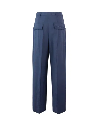 Patrizia Pepe Pants In Blue