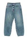 Patrizia Pepe Balloon Jeans In Blue