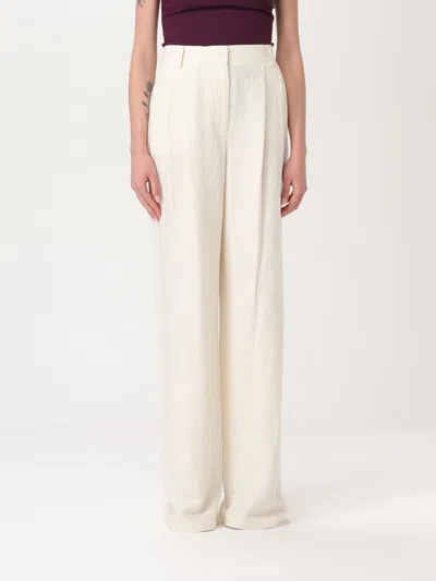 Patrizia Pepe Pants  Woman Color Cream In 奶油色