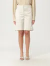 Patrizia Pepe Pants  Woman Color Ivory In Neutral