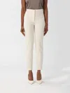 Patrizia Pepe Pants  Woman Color Natural In White