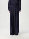 Patrizia Pepe Pants  Woman Color Navy In Navy