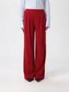 Patrizia Pepe Pants  Woman Color Red In Red
