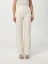 Patrizia Pepe Pants  Woman Color White