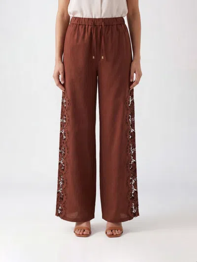 Patrizia Pepe Pants Woman Color Brown