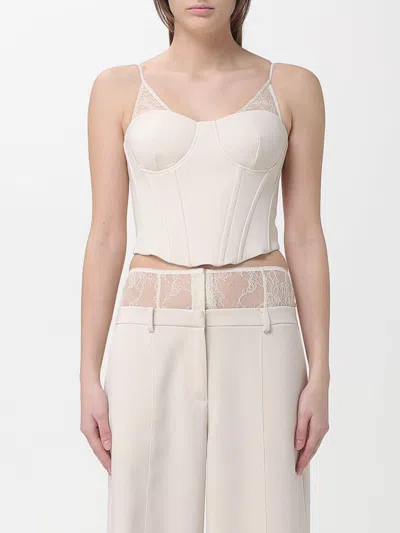 Patrizia Pepe Pants  Woman Color Ivory In Neutral