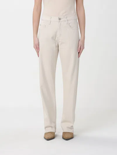 Patrizia Pepe Pants  Woman Color Beige In White