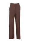 Patrizia Pepe Pants In Brown