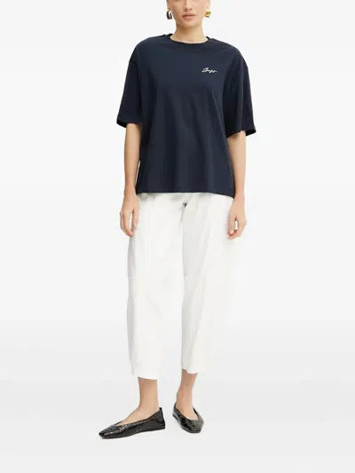 Patrizia Pepe Patch Pocket Jeans In White