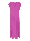 Patrizia Pepe Crepe Midi Dress