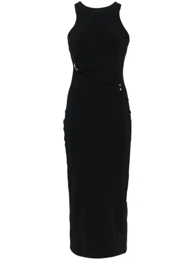 Patrizia Pepe Piercing-detail Midi Dress