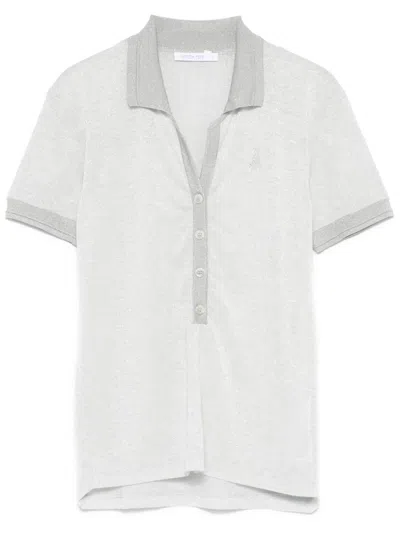 Patrizia Pepe Polo De Lurex In Gray